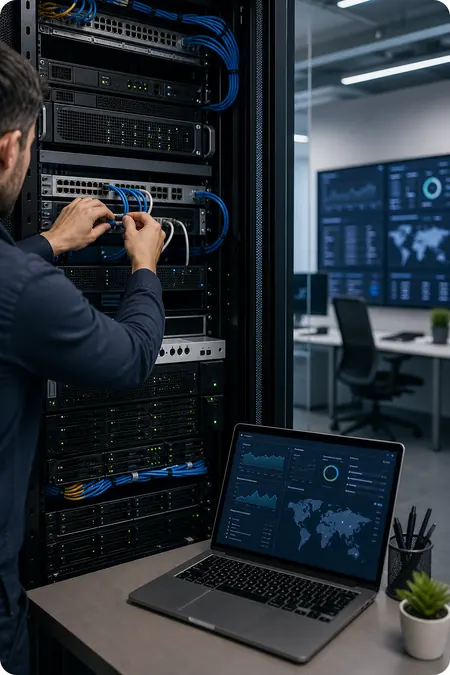 Servicios IT, ciberseguridad e infraestructura para empresas