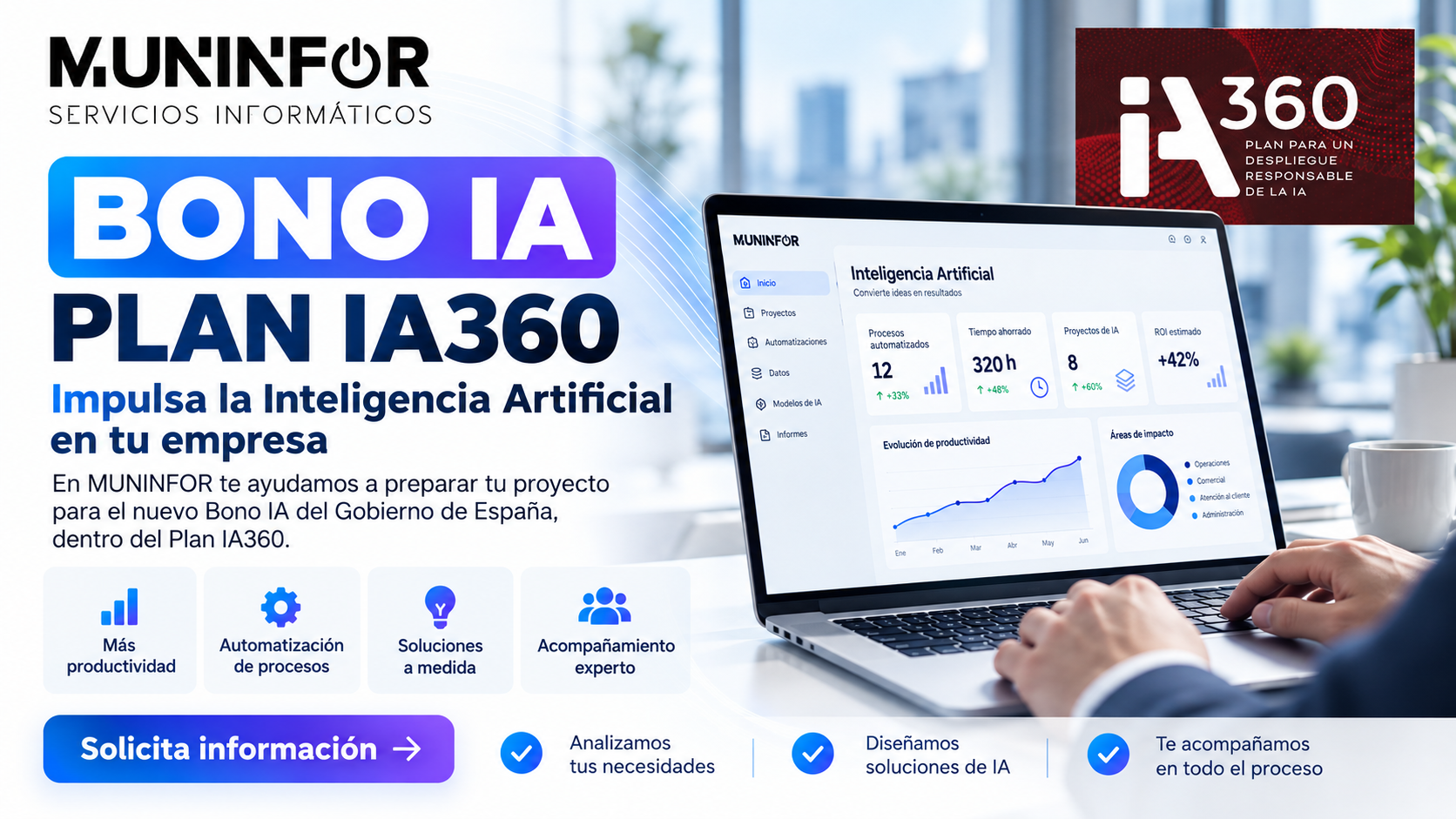 Bono IA 2027: el Gobierno anuncia 600 millones para impulsar la Inteligencia Artificial en pymes y autónomos con el Plan IA360